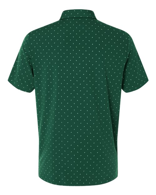 Adidas Men's Ultimate365 Micro Print Polo - Image 9
