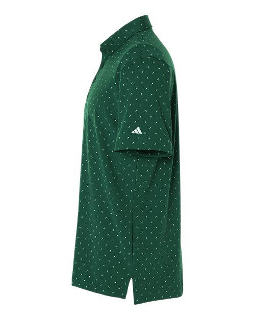 Adidas Men's Ultimate365 Micro Print Polo - Image 10