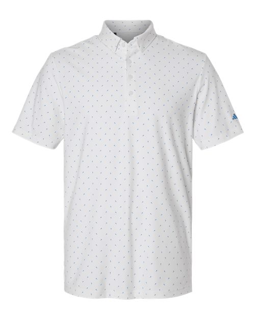 Adidas Men's Ultimate365 Micro Print Polo - Image 20