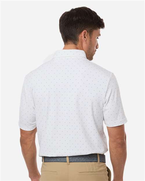 Adidas Men's Ultimate365 Micro Print Polo - Image 25