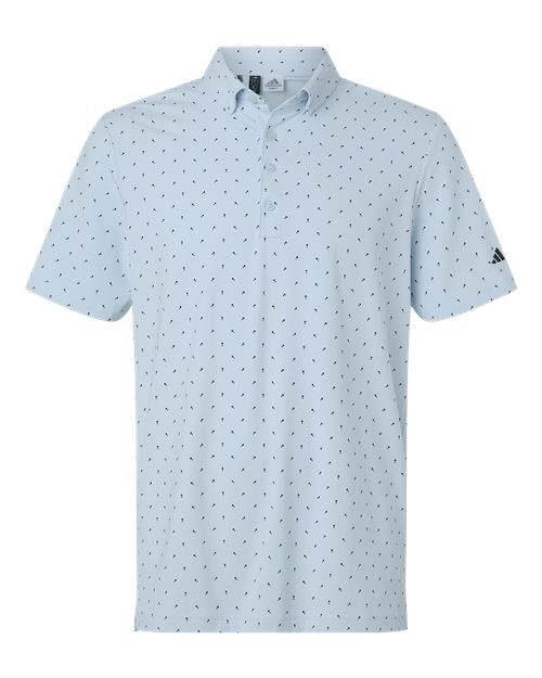 Adidas Men's Ultimate365 Micro Print Polo - Image 14