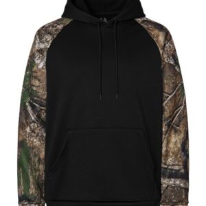 RealTree Unisex Realtree® Performance Colorblocked Hooded Sweatshirt