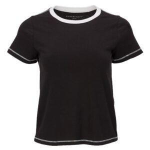 Boxercraft Women's Contrast Stitch Baby Tee