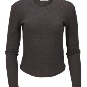 Boxercraft Women's Waffle Knit Baby Long Sleeve T-Shirt