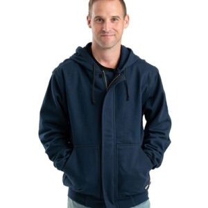 Berne Apparel FRSZ19T - Men's Tall Flame-Resistant Hooded Sweatshirt