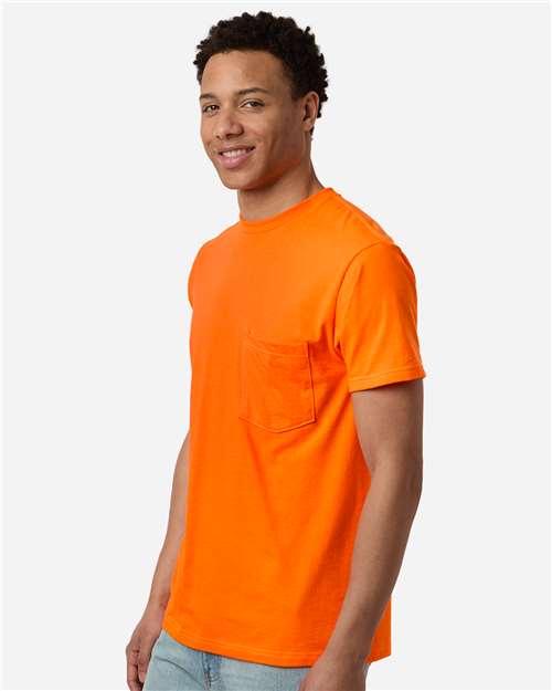 Tultex Unisex Heavyweight Jersey Pocket T-Shirt - Image 60