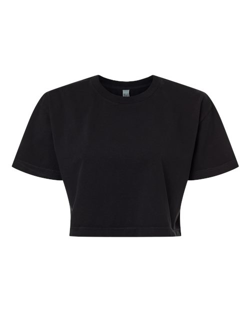 American Apparel Women's Garment-Dyed Heavyweight Cropped Tee - Image 8