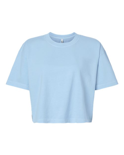 American Apparel Women's Garment-Dyed Heavyweight Cropped Tee - Image 5