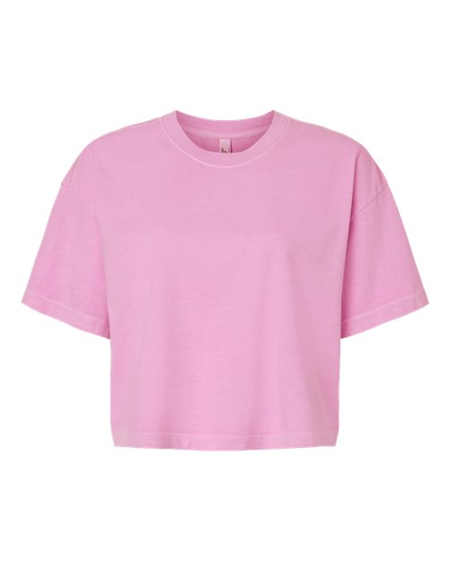 American Apparel Women's Garment-Dyed Heavyweight Cropped Tee - Image 6