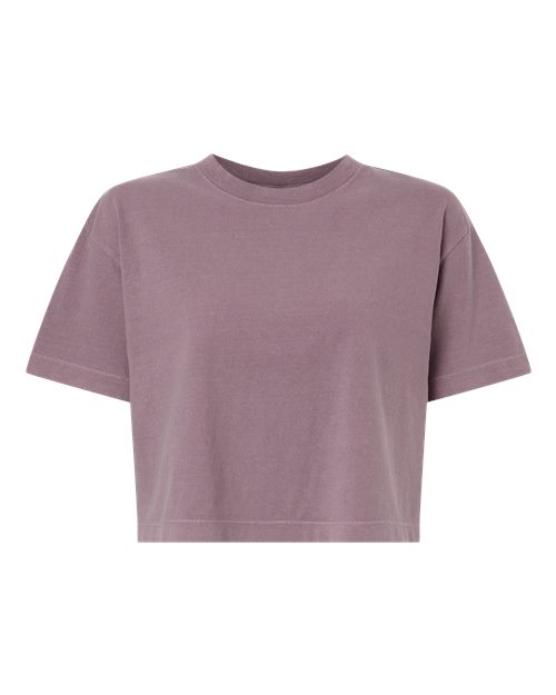 American Apparel Women's Garment-Dyed Heavyweight Cropped Tee - Image 7