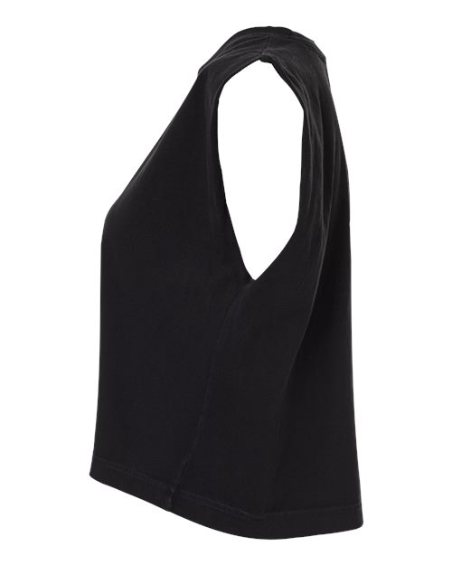American Apparel Women's Heavyweight Cotton Garment-Dyed Muscle Tee - Image 47
