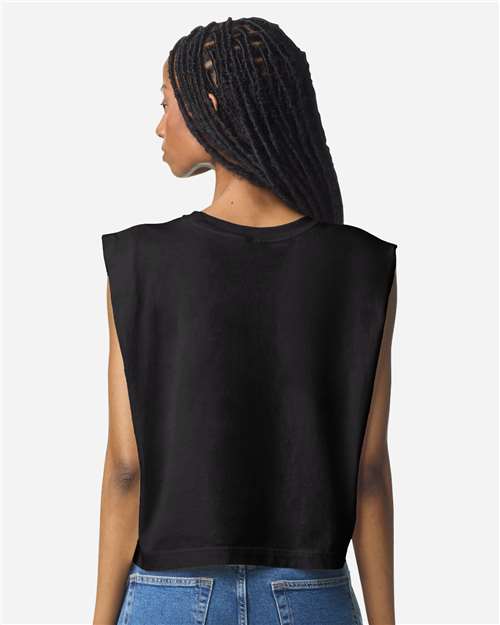 American Apparel Women's Heavyweight Cotton Garment-Dyed Muscle Tee - Image 50