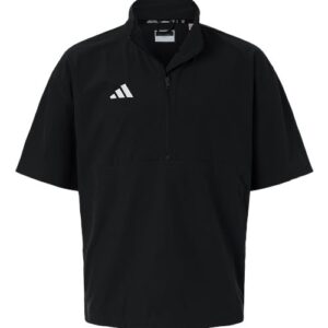 Adidas Men's Short Sleeve Quarter-Zip Pullover