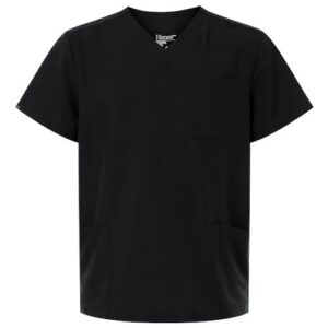 Hanes Men's V-Neck 3 Pocket Scrub Top