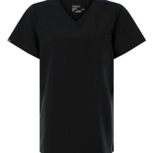Hanes Women's V-Neck 1 Pocket Scrub Top