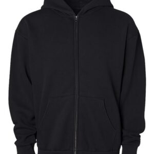 Independent Trading Co. Unisex Mainstreet Heavyweight Full-Zip Hooded Sweatshirt