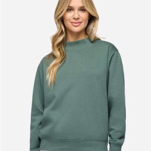 LAT Unisex Mock Neck Fleece Sweatshirt