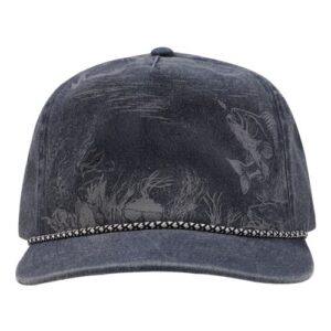 DRI DUCK Walleye Nature Scene Cap