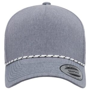 YP Classics Five-Panel Perforated Rope Cap
