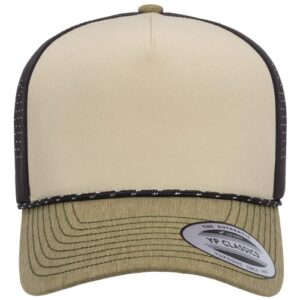 YP Classics Five-Panel Perforated Rope Cap