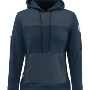 Bulwark Women's Flame-Resistant Fleece Hooded Sweatshirt