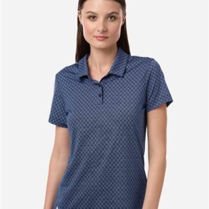 Adidas A717 - Women's 4-Way Stretch Printed Polo