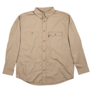 Berne Apparel SH21 - Men's Utility Lightweight Canvas Woven Dress Shirt