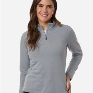 AllPro STF870L - Women's Stretch Quarter-Zip Fleece Pullover