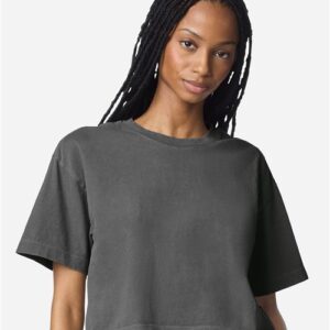 American Apparel 1302GD - Women's Garment-Dyed Heavyweight Cropped Tee