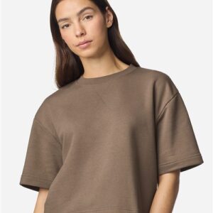 American Apparel FTCB0 - Women's French Terry Mid-Length Boxy Top