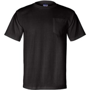 Bayside Unisex Union-Made Pocket T-Shirt