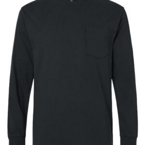 Gildan Unisex Ultra Cotton® Long Sleeve Pocket T-Shirt