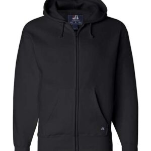 J. America Men's Premium Full-Zip Hooded Sweatshirt