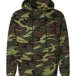 Code Five Unisex Camo Fleece Hoodie Sweatshirt