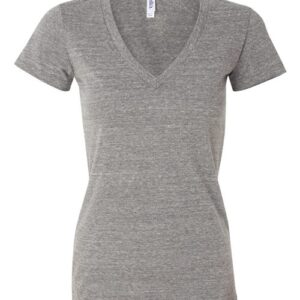 BELLA + CANVAS Women’s Triblend Deep V-Neck Tee