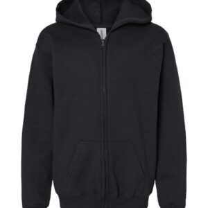 Gildan Youth Heavy Blend™ Full-Zip Hooded Sweatshirt