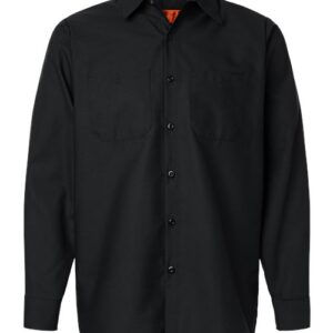 Red Kap Men's Industrial Long Sleeve Work Shirt