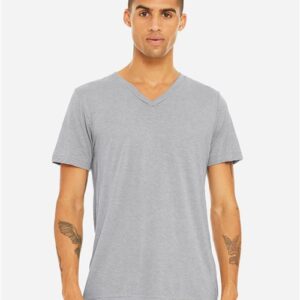 BELLA + CANVAS Unisex Triblend V-Neck Tee