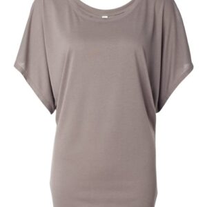 BELLA + CANVAS Women’s Flowy Draped Dolman Tee