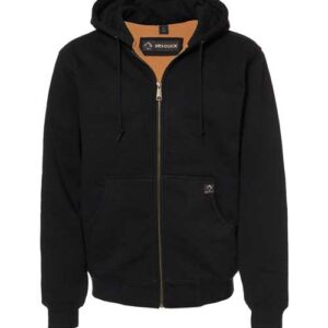 DRI DUCK Men's Crossfire Heavyweight Power Fleece Hooded Jacket with Thermal Lining