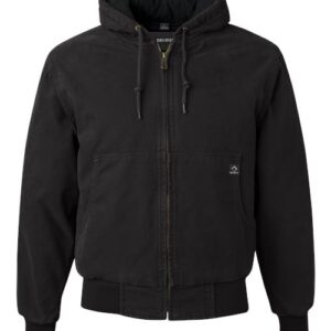 DRI DUCK Men's Tall Cheyenne Boulder Cloth™ Hooded Jacket with Tricot Quilt Lining