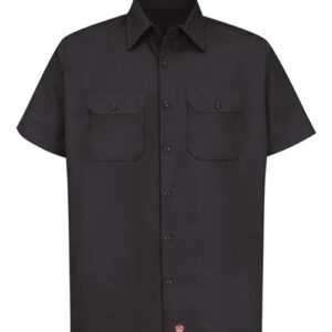 Red Kap Men's Utility Short Sleeve Work Shirt