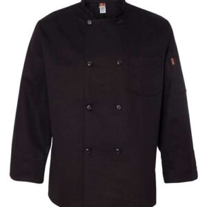 Chef Designs Black Traditional Chef Coat