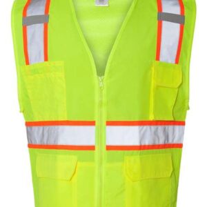 Kishigo Unisex Ultra-Cool™ Solid Front Vest with Mesh Back