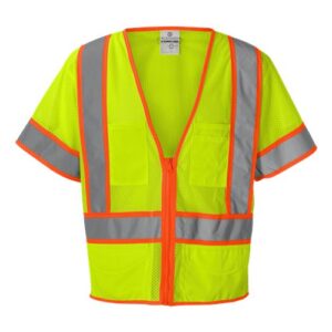Kishigo Unisex Ultra-Cool™ Six-Pocket Mesh Surveyor’s Vest