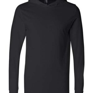 BELLA + CANVAS Unisex Jersey Hooded Long Sleeve Tee