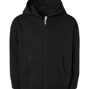 Rabbit Skins Toddler Full-Zip Fleece Hoodie Sweatshirt