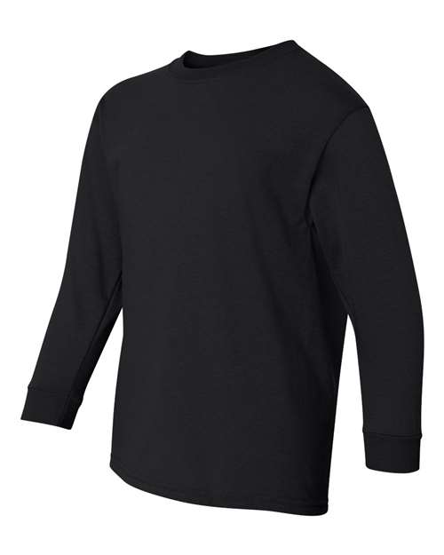 Gildan Youth Heavy Cotton™ Long Sleeve T-Shirt - Image 3