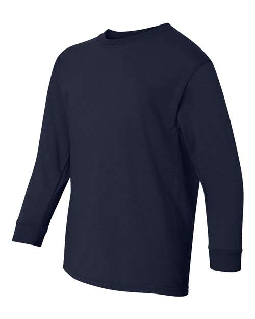 Gildan Youth Heavy Cotton™ Long Sleeve T-Shirt - Image 18
