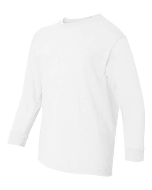 Gildan Youth Heavy Cotton™ Long Sleeve T-Shirt - Image 34
